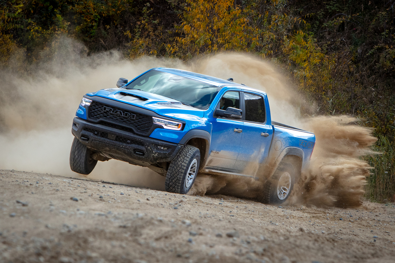 Der neue Ram 1500 RHO und Laramie Night auf dem Brüsseler Autosalon zu sehen.