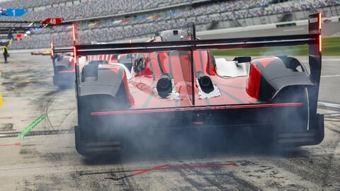 Felipe Nasr (BRA), Nick Tandy (GBR), Laurens Vanthoor (BEL), Porsche Penske Motorsport (#7), Porsche 963, Qualifying, Daytona, 2025, Porsche AG .jpg