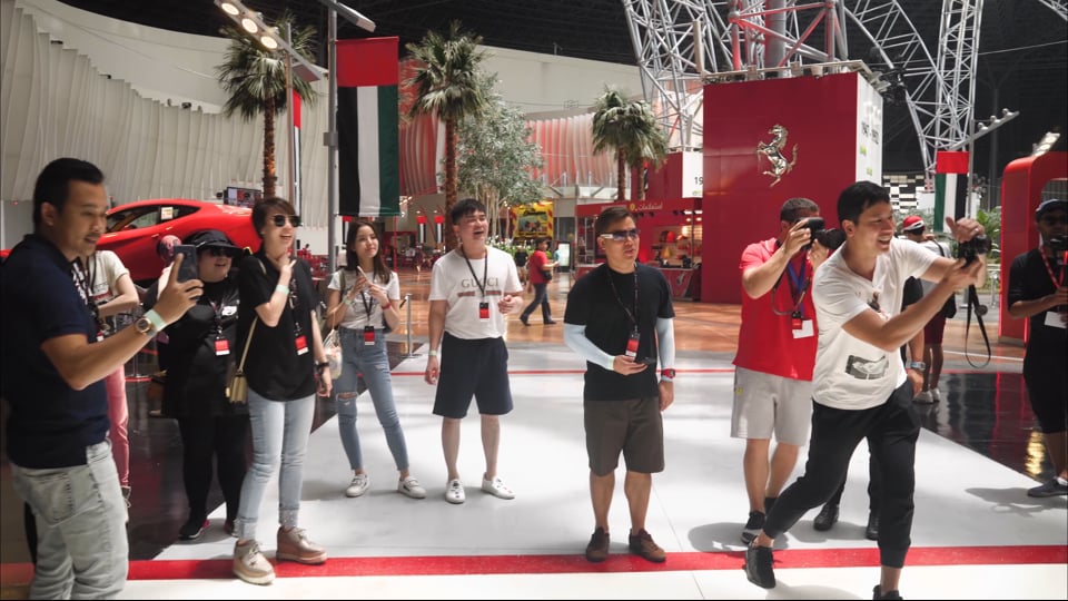 Passione Ferrari Tour UAE 2018