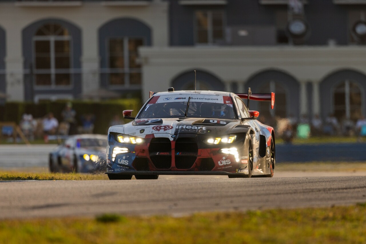 IMSA 2025: 12 Stunden von Sebring: Platz 5 für den BMW M Hybrid V8 – Doppelpodium für den BMW M4 GT3 EVO.