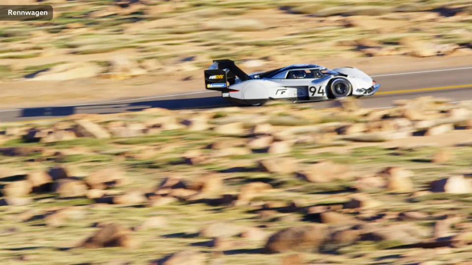 Volkswagen am Pikes Peak: Beitrag zur Lackierung