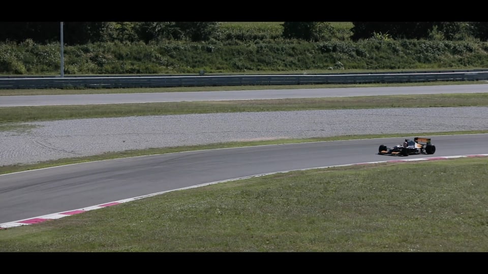  The Minardi 191B F1 with Lamborghini engine returns to racing after 26 years