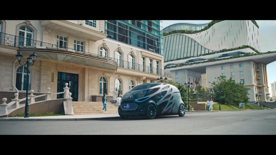 Mercedes Benz Vans: Vision URBANETIC: Into the city of the future with Vision URBANETIC