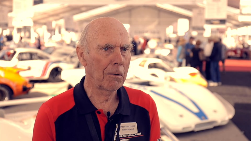 Richard Attwood about Porsche cars and his memories - Rennsport Reunion VI...