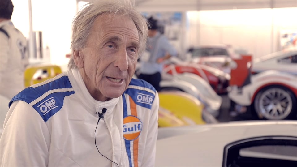 Derek Bell about the 962 and how he experienced Rennsport Reunion VI