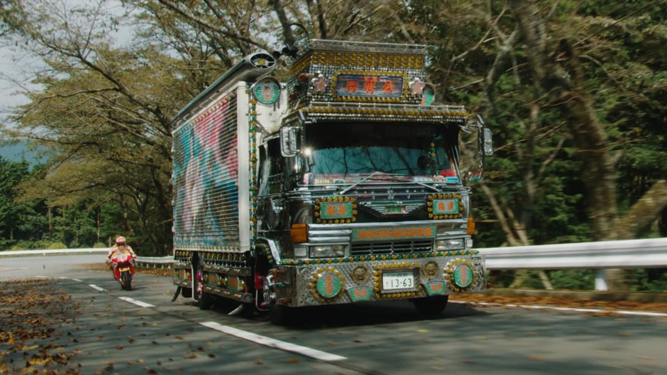 Marc Márquez 2018 climbing up the Hakone Turnpike...