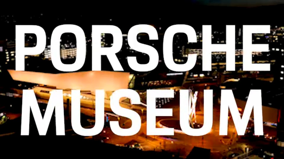 Night at the Porsche Museum