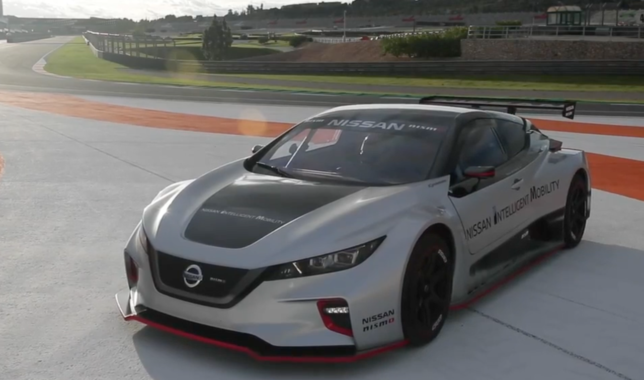 Nissan Racing News All Electric Nissan Leaf Nismo Rc Racing Car Makes European Debut At Circuit Ricardo Tormo In Valencia Spain Motomovie De