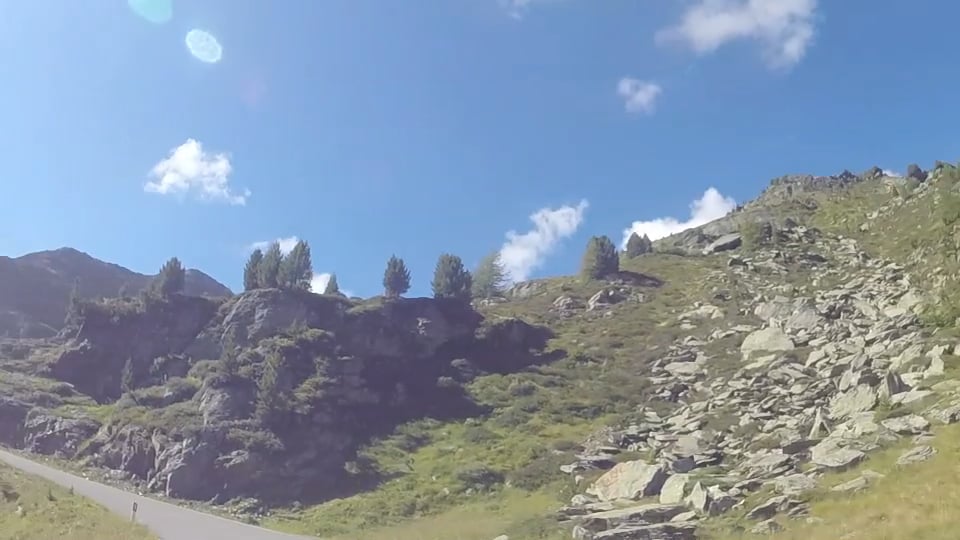 Passo di Gavia - von Bormio kommend.