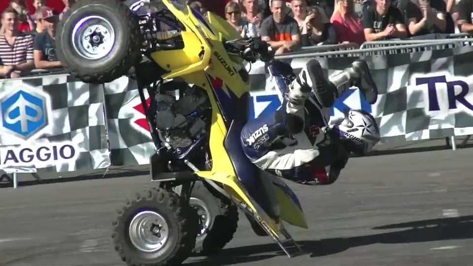 Stunt-Show auf der Intermot 2014