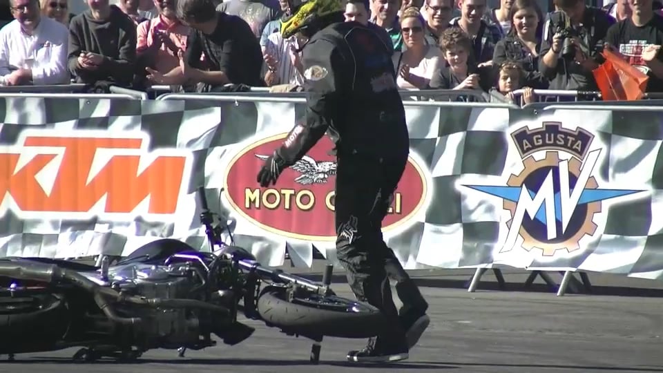 Stunt-Show auf der Intermot 2014