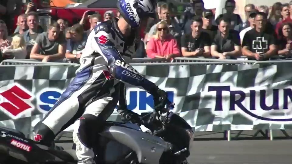 Stunt-Show auf der Intermot 2014